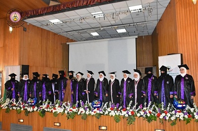 الاحتفال بتخريج 234 طالبا وطالبة من كلية الشريعة بجامعة دمشق