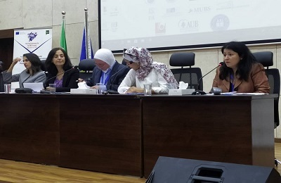 مشاركة جامعة دمشق  في مشروع تمكين المرأة الأكاديمية بالاردن 